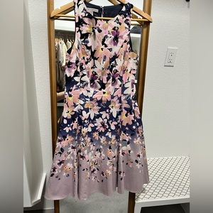 Beautiful tea length dress.